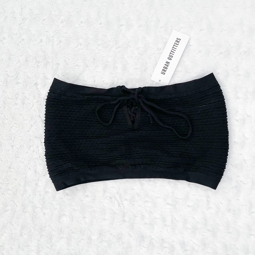 Urban Outfitters Black Crop Top